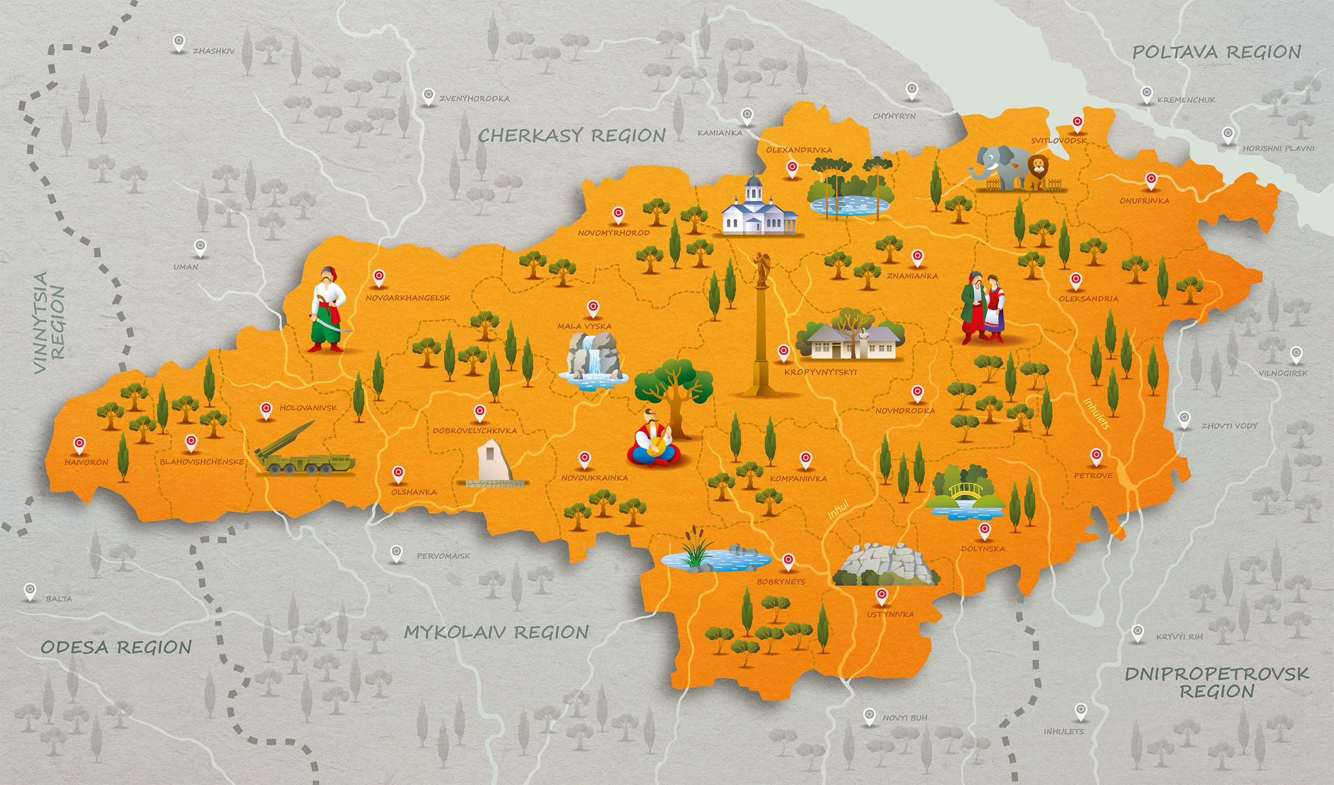 Discover Kirovohrad region